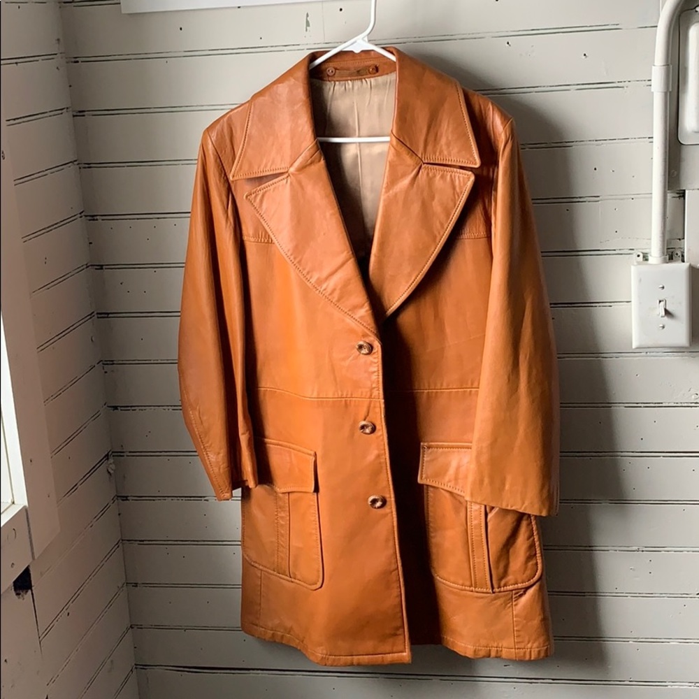 Vintage Lambskin Robert Lewis Trench